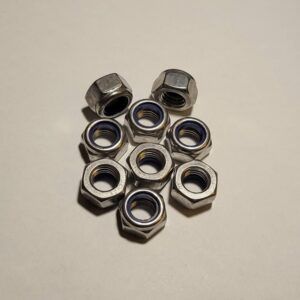 RVS Zelfborgende Moer M12