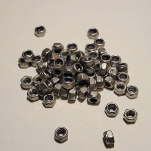 RVS Zelfborgende Moer M6